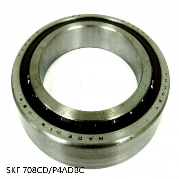 708CD/P4ADBC SKF Super Precision,Super Precision Bearings,Super Precision Angular Contact,7000 Series,15 Degree Contact Angle